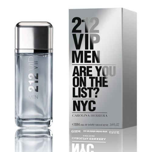 Carolina Herrera - 212 VIP MEN ARE YOU ON THE LIST ? Eau de Toilette pour Homme 200ml
