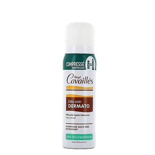 Rogé Cavailles - Déo-soin dermato - Déodorant Spray Compressé Sans Sels D'aluminium - 75ml