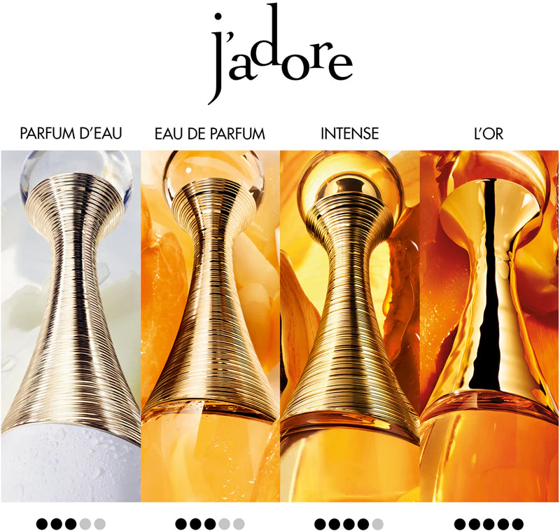 Christian Dior J'adore Intense 100ml - Parfum aux notes florales et miellées -