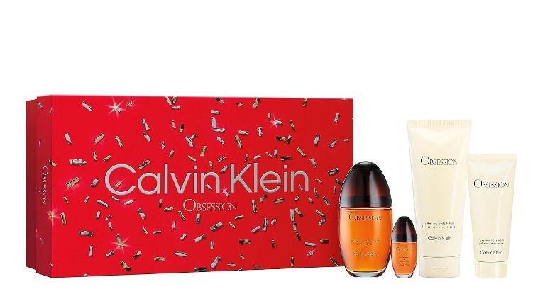 Calvin Klein - COFFRET OBSESSION POUR FEMME -EAU DE PARFUM 100ml + 3 PIÈCES-