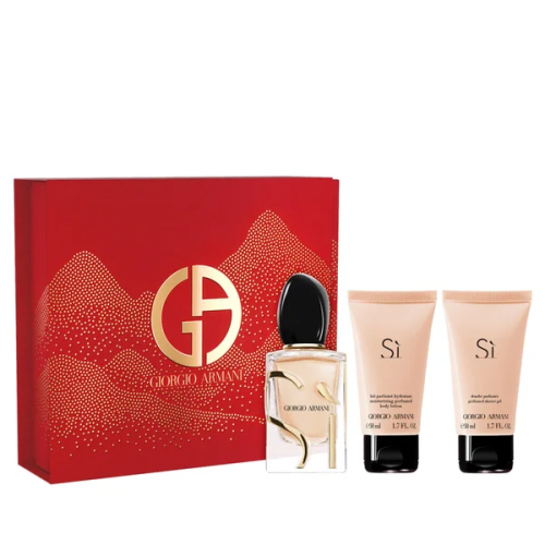 Giorgio Armani - Coffret - Sì Eau de Parfum 50ml + Gel Douche 50ml + Lait Corporel 50ml