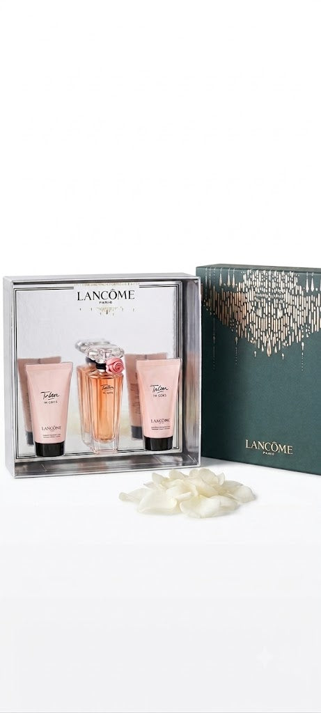 Lancôme Coffret Trésor in Love Eau de Parfum Femme 50ml + Lait Parfumé pour le Corps 50ml + Gel Douche Parfumé 50ml