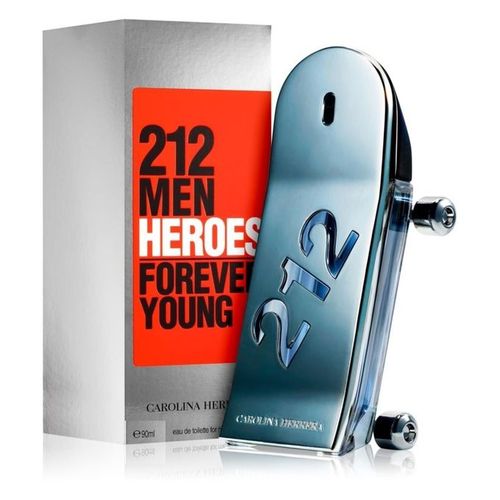 Carolina Herrera - Eau De Toilette - 212 Men Heroes Forever Young - 90ml