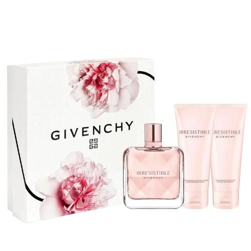 Givenchy - Coffret Irresistible Eau de Parfum 80ml + Lotion 75ml + Huile bain & douche 75ml