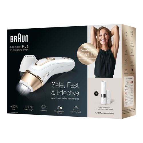 Braun - Silk-Expert Pro 5 Ipl Pl5129 Avec 4 Accessoires