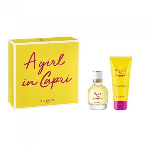 Lanvin - Coffret A Girl In Capri Eau de Toilette 50ml+ Lait Parfumé 100ml