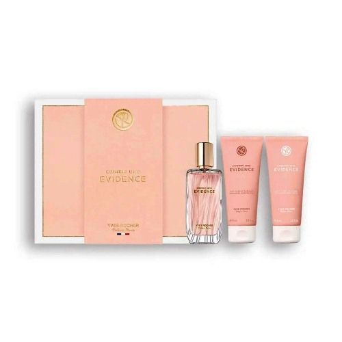 Yves Rocher - Coffret Comme Une Evidence Eau de Parfum 50ML+ Lait 75ml + Gel Douche  75ml