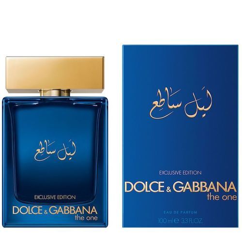 Dolce & Gabbana - ليل ساطع Eau de Parfum The One Pour Homme Exclusive Edition 100ml bleu