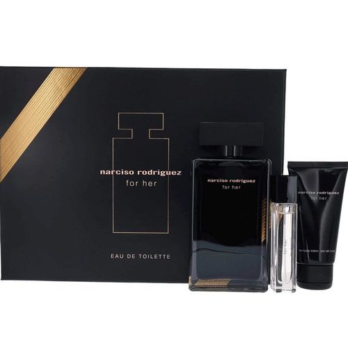 Versace - For Her Coffret Pour Femme  Eau De Toilette100ml + Miniature10ml+Body Lotion 50ml