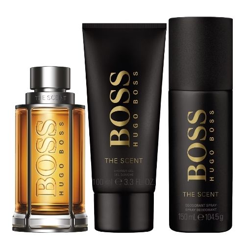 Hugo Boss - THE SCENT Coffret eau de toilette 100ml+ déodorant 150ml + gel douche 100ml
