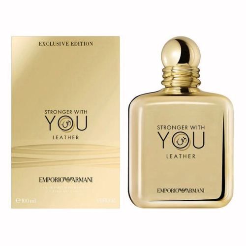 Emporio Armani - Stronger With You Leather ( EXCLUSIVE EDITION)- Eau de Parfum pour Homme 100ml