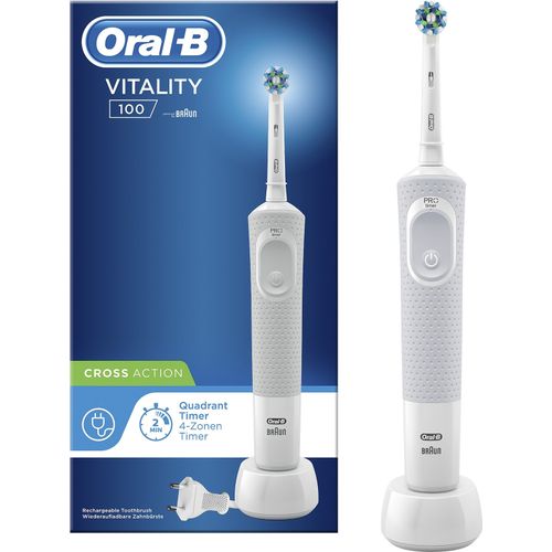 Oral B - BROSSE A DENTS ÉLECTRIQUES PAR BRAUN - Blanc / Gris