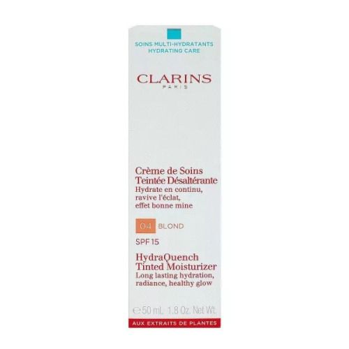 Clarins - Crème de soins teintée désaltérante SPF15 (04 Blond) 50ml