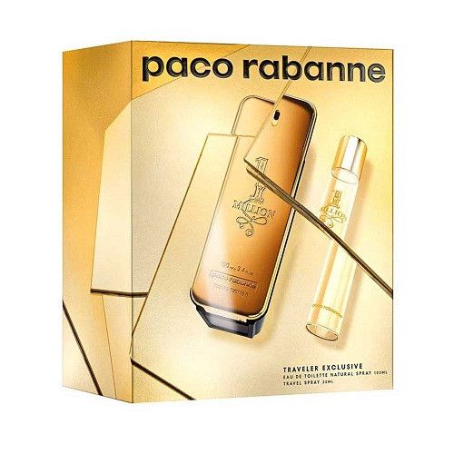 Paco Rabanne - 1 MILLION Coffret Eau De Toilette 100 Ml + Miniature 20ML