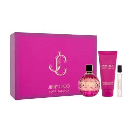 Jimmy Choo - Coffret Rose Passion Eau de parfum 100ml + miniature 7.5ml + Lait Parfumé 100ml