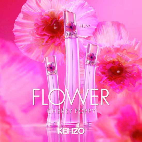 Kenzo Flower by Kenzo Cherry Poppy - Eau de Parfum Femme - 50ml