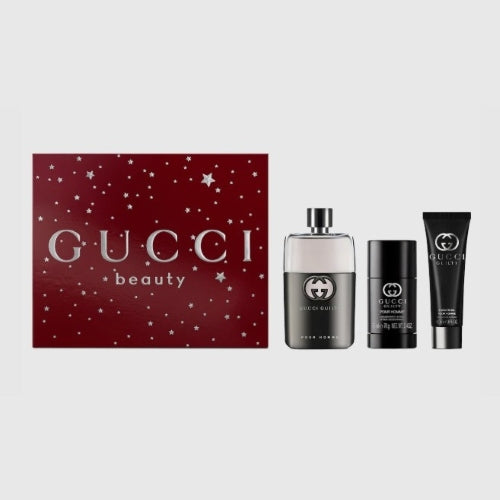 Coffret Gucci Guilty Homme Eau de Toilette 90ML + Déodorant stick 75ML + Gel Douche 50Ml