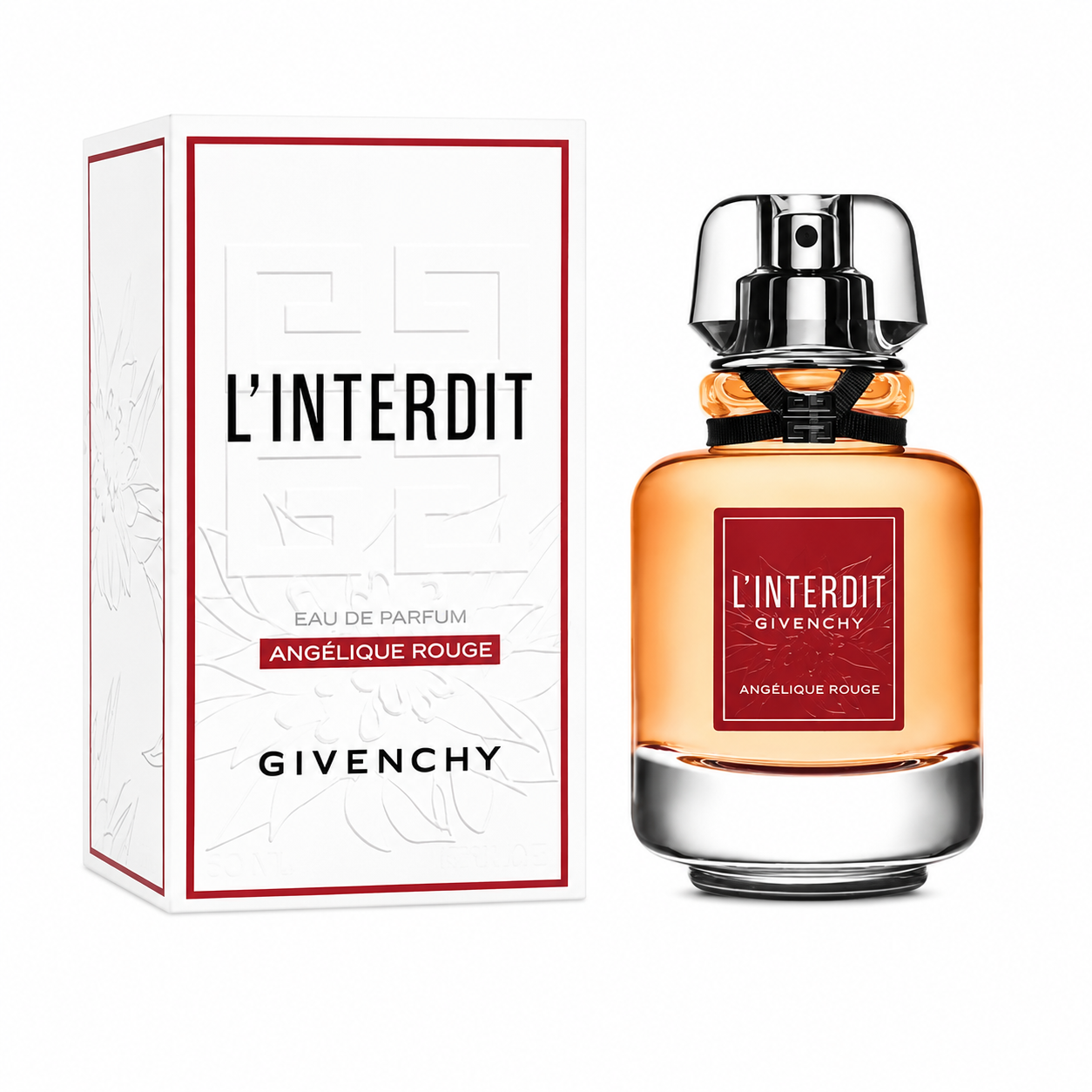 Givenchy L'INTERDIT ANGÉLIQUE ROUGE Eau de Parfum Femme - 50ml - Édition Limitée