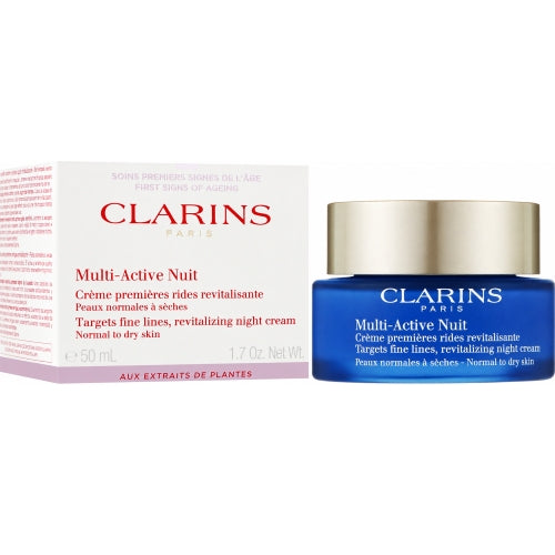 Clarins Paris Multi-Active Nuit Crème premières rides revitalisante 50ML