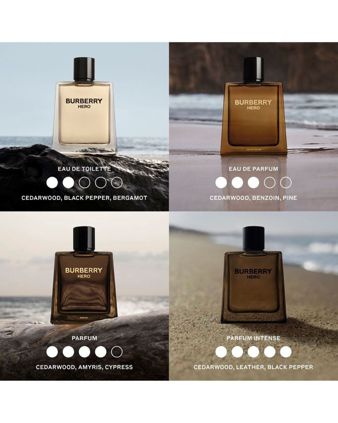 Burverry Hero Parfum Intense 100ml