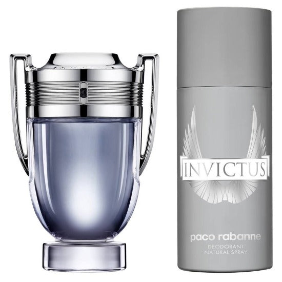 Rabanne  Coffret INVICTUS EAU DE TOILETTE 100ML + DEODORANT 150ML Homme