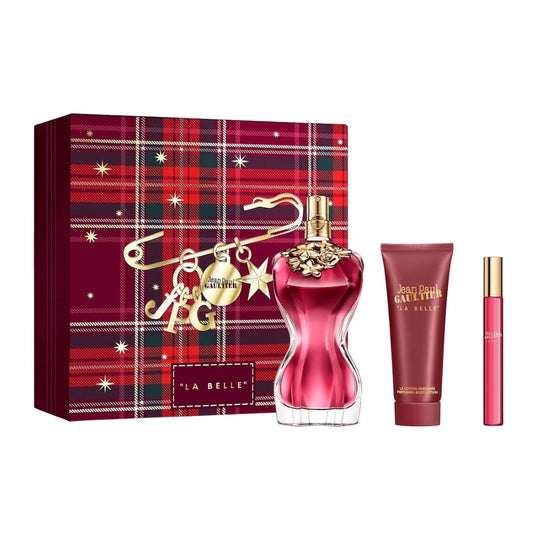 Jean Paul Gaultier La Belle Coffret -Eau de Parfum 100ml + Miniature 10ml + Lotion Parfumée pour le Corps 75ml
