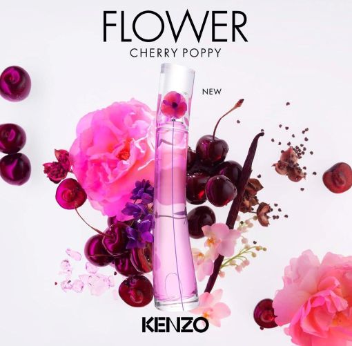 Kenzo Flower by Kenzo Cherry Poppy - Eau de Parfum Femme - 50ml