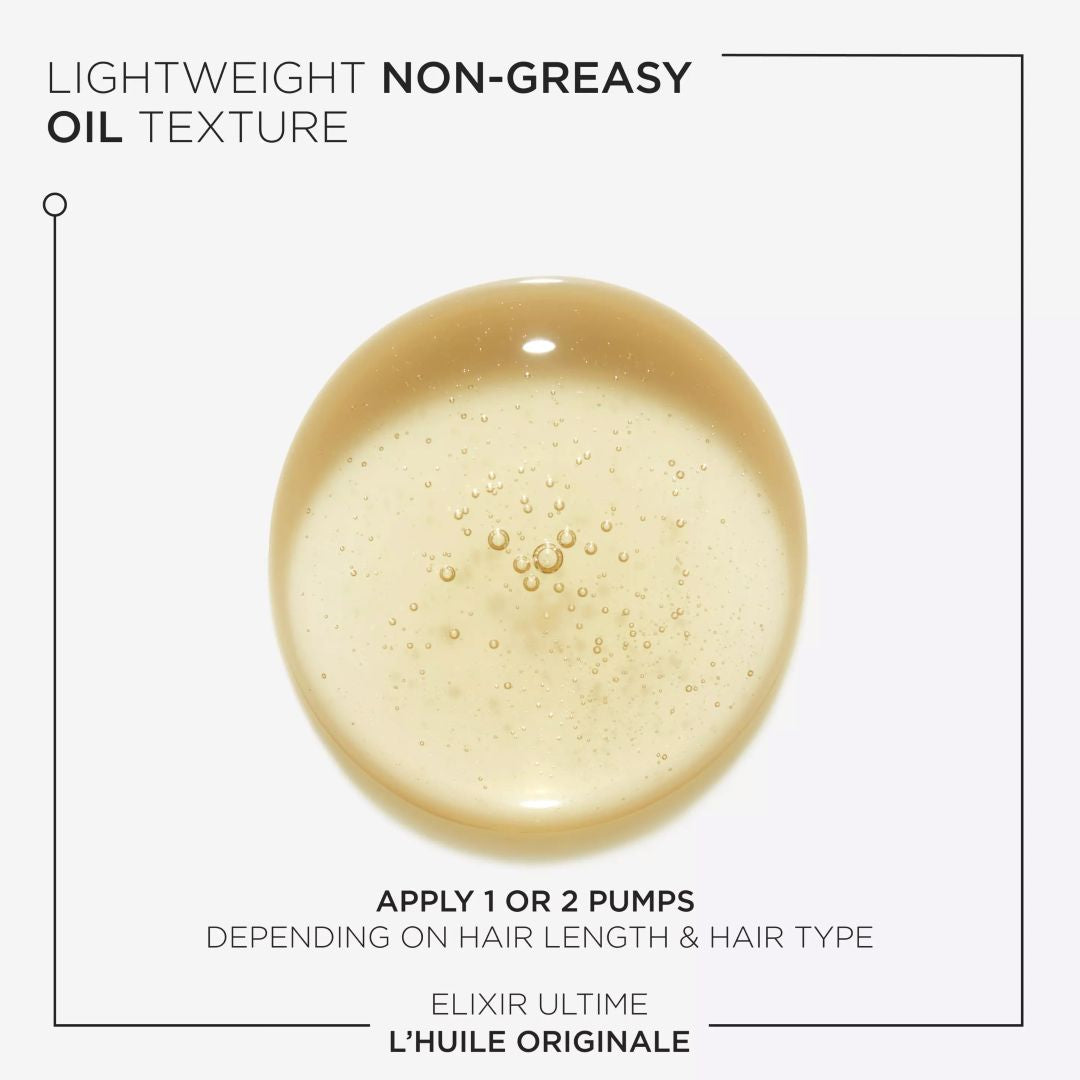 Kérastase Elixir Ultime L’Huile Originale – Éclat Sublimateur au Camélia Sauvage 30ml