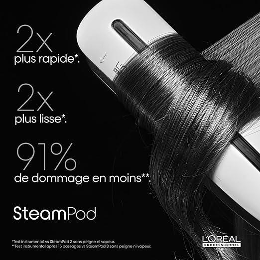 L'Oreal - Steampod 3 -Lisseur Vapeur Professionnel 2 en 1