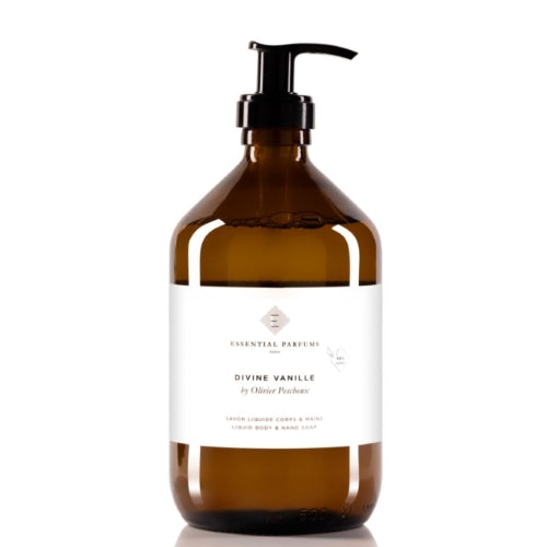 Essential Parfums DIVINE VANILLE savon liquide corps et mains 500ml