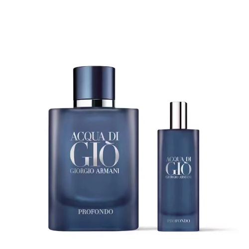 Giorgio Armani - Acqua di Giò PROFONDO  - Coffret Eau de Parfum Pour Homme 125ml + 15ml