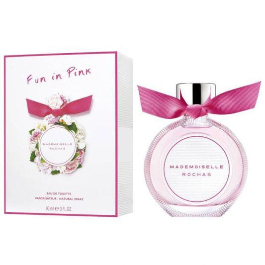 Rochas Paris - Mademoiselle Fun in Pink Eau De Toilette Femme 90ml