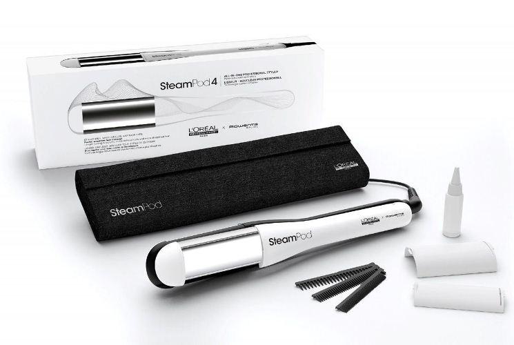 L'Oreal - Steampod 4 - Lisseur et Boucleur Professionnel - Technologie Vapeur Brevetée