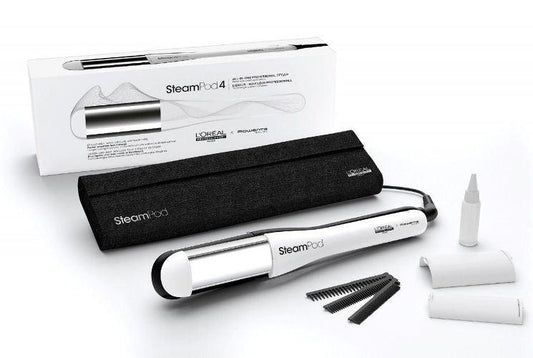L'Oreal - Steampod 4 - Lisseur et Boucleur Professionnel - Technologie Vapeur Brevetée