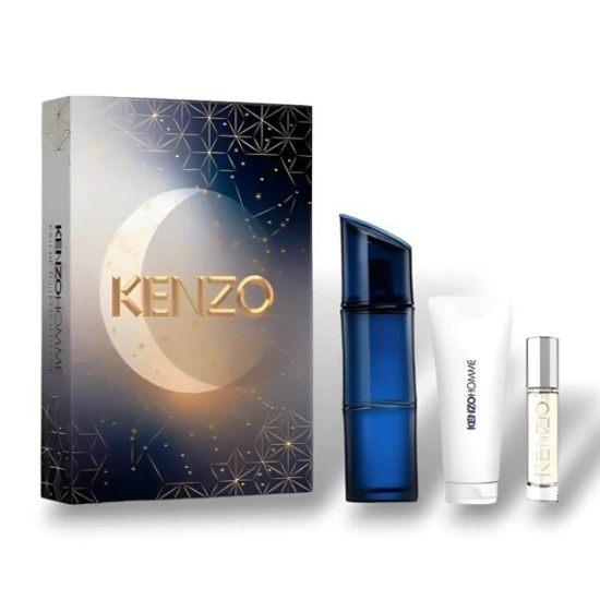 Kenzo - Homme Coffret Eau de Toilette Intense 110ml + Miniature 10ml + Gel Douche 75ml