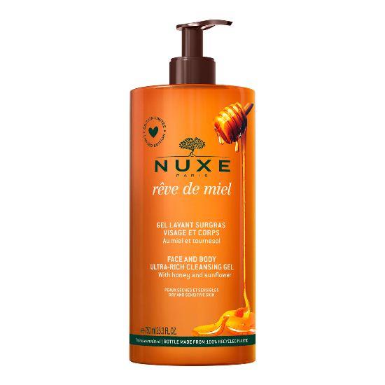 Nuxe - rêve de miel Gel Lavant Surgras visage et corps 750ml