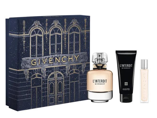 Givenchy - Coffret L'interdit Eau De Parfum 80ml +  Lait de Corps Parfumé 75ml + Miniature 12.5ml