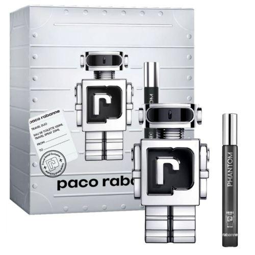 Paco Rabanne -  PhantomCoffret Travel Set -Eau de Toilette-100ml + Miniature 20ml
