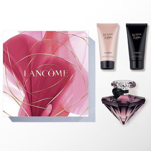 Lancôme - La Nuit Trésor - Coffret Eau de Parfum 50ml + Gel Douche 50ml + Lait pour le Corps 50ml