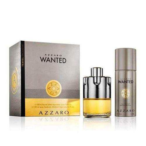 Azzaro - Wanted pour Homme-Coffret Travel Exclusive Eau de toilette 100ml + déodorant spray 150ml