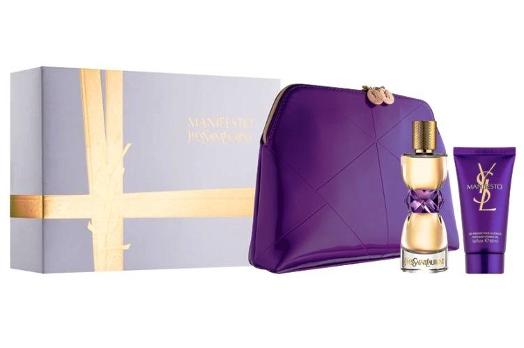 Yves Saint Laurent - Coffret Manifesto - Eau de Parfum 50ml + lait Parfumée pour le Corps 50ml + Trousse -