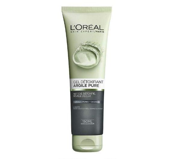 L'Oreal - GEL DÉTOXIFIANT -ARGILE PURE & CHARBON - 150ML