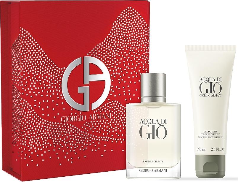Giorgio Armani - ACQUA DI GIÒ Coffret EAU DE TOILETTE 75ml + Gel Douche 75ml