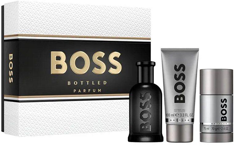 Hugo Boss - Coffret BOSS BOTTLED – Parfum 100 ml + Gel douche 100 ml + Déodorant stick 75