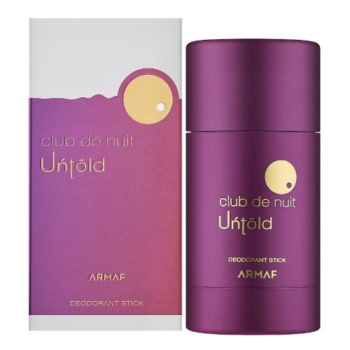 Armaf - Club de nuit UNTOLD - Déodorant Stick UNISEX - 75g