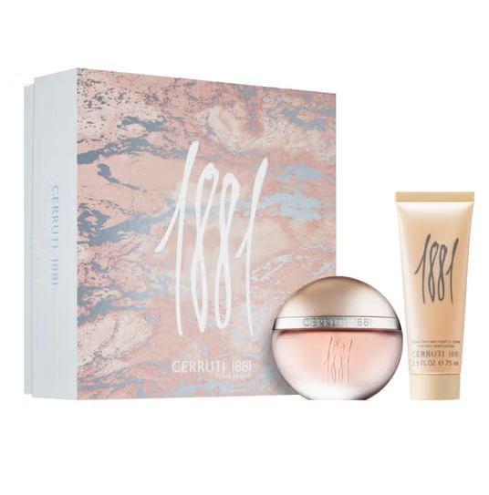 Cerruti - 1881 Coffret Eau de Toilette pour Femme 50ml + Lait Corps 75ml