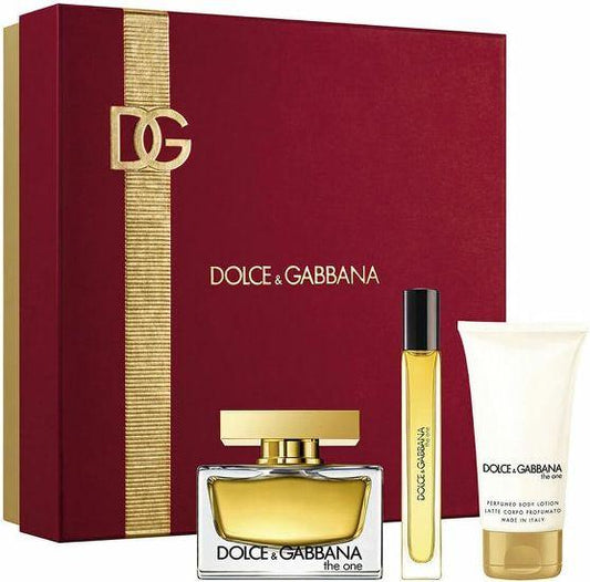 Dolce & Gabbana - Coffret The One pour Femme -Eau de Parfum 75ml + Body Lotion 50ml + Miniature 10ml