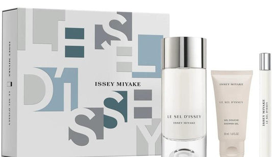 Issey Miyake - Le Sel D'Issey - Coffret Eau de Toilette 100ml +Gel Douche 50ml + Miniature 10ml- 