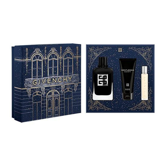 Givenchy - Coffret Gentleman Society Eau de Parfum 100ml+ Miniature 12.5ml + Gel Douche 75ml