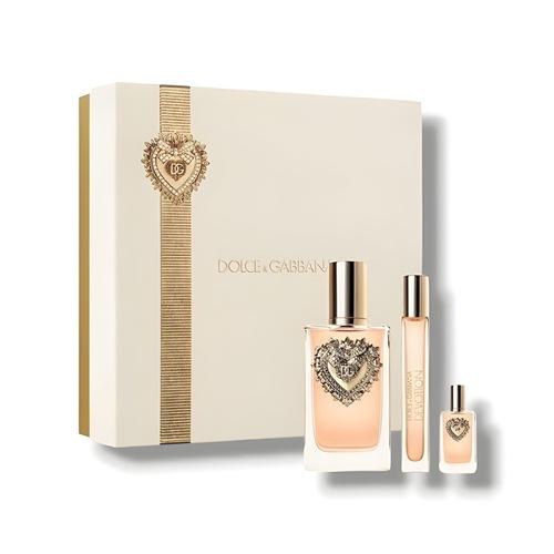 Dolce & Gabbana - COFFRET DEVOTION EAU DE PARFUM 100 ml+ VAPORISATEUR SPRAY 10ml + MINIATURE 5ml